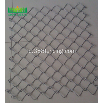 Keamanan Digunakan PVC Chain Link Fence Panels